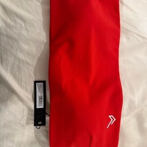 Oner Active - Muscle Mommy Red Bandeau Sz large NWT